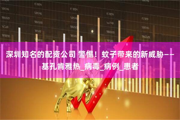 深圳知名的配资公司 警惕！蚊子带来的新威胁——基孔肯雅热_病毒_病例_患者